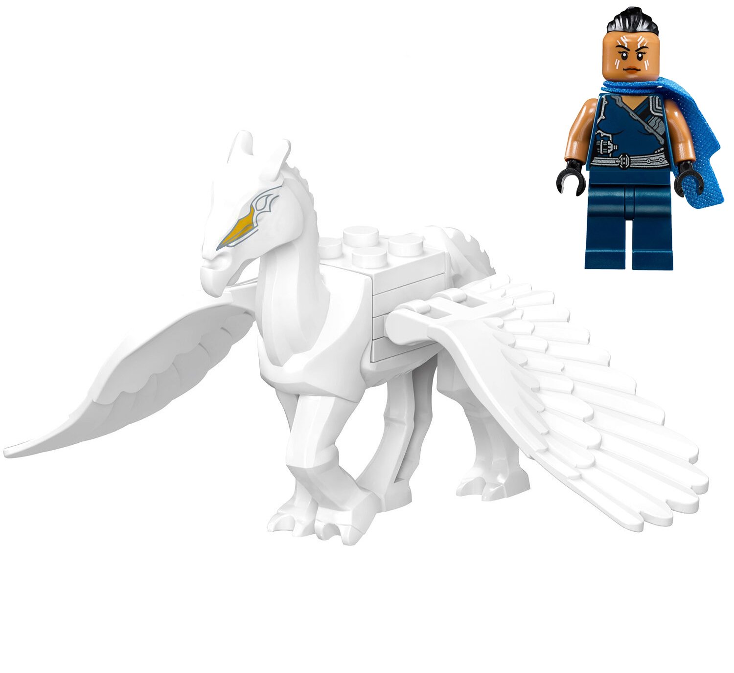 Valkyrie Flying horse Minifigures Lego Compatible Thor Ragnarok Toy