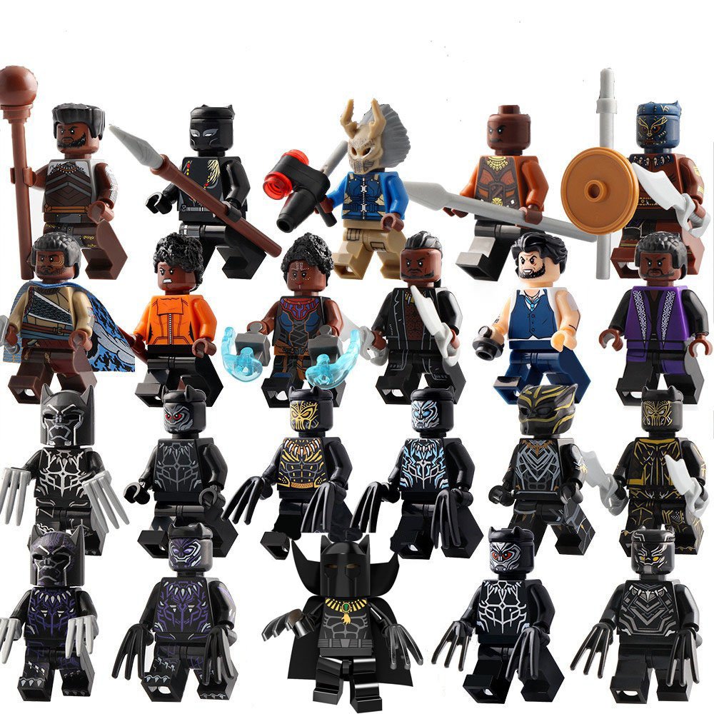 black panther lego film