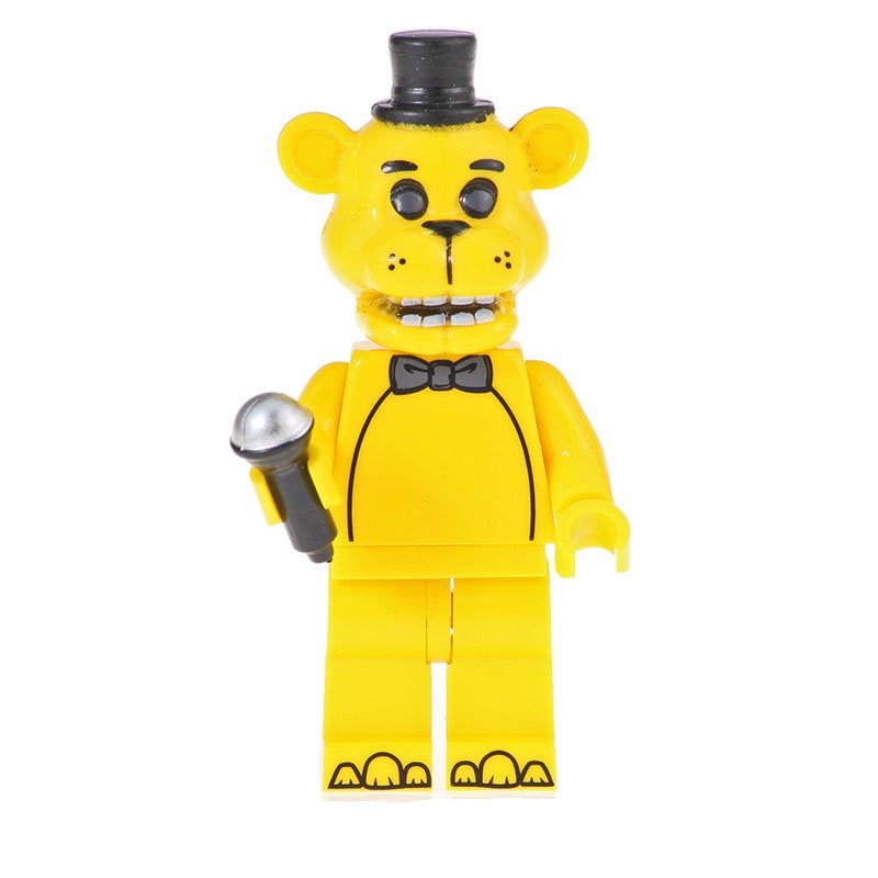 Golden Freddy Minifigures Lego Compatible five nights at freddy's Toy
