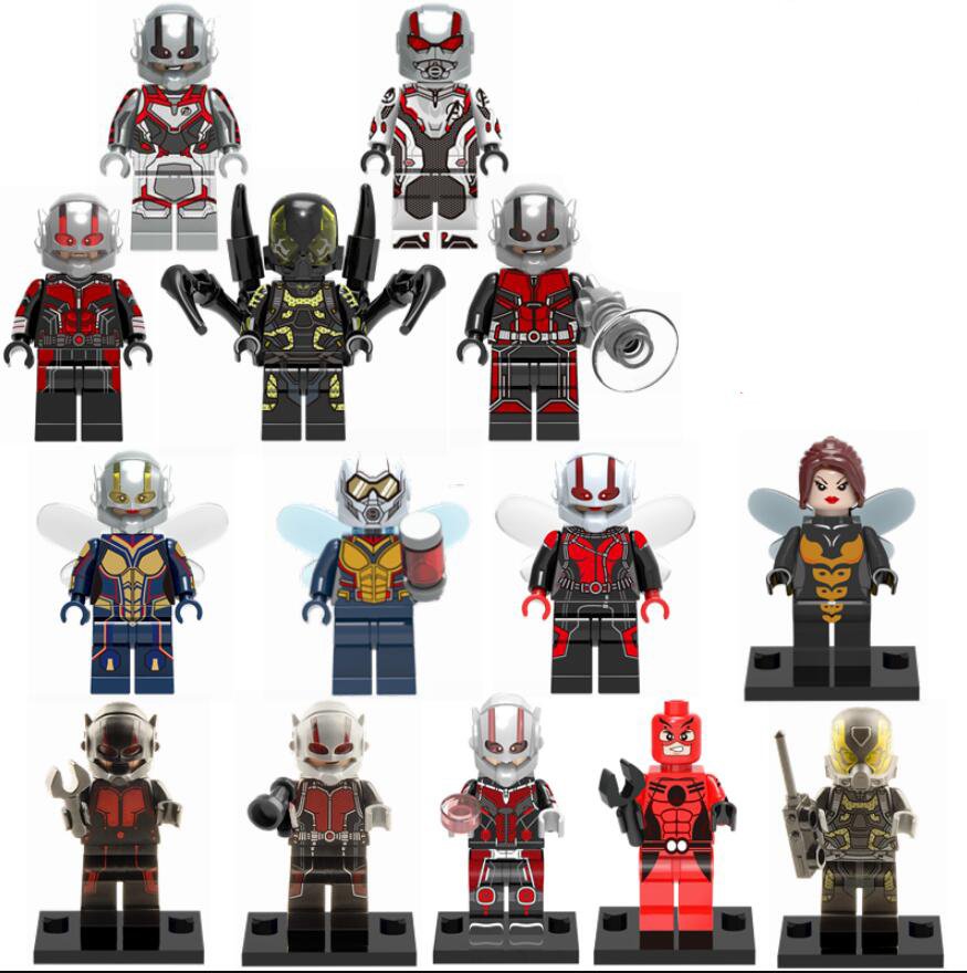 14pcs Ant-Man movie character Minifigures Lego Compatible Avengers sets