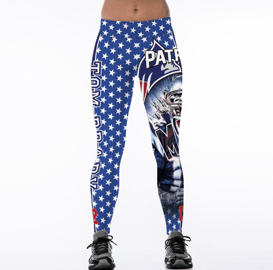 Patriots Legings Yoga Pants Jogging Leggings