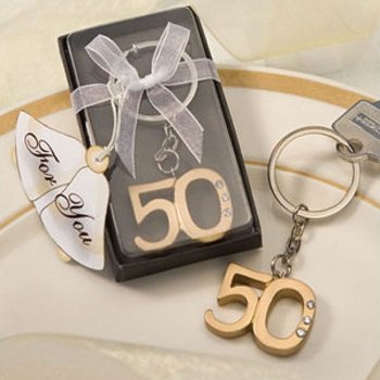 50th Anniversary Keychain