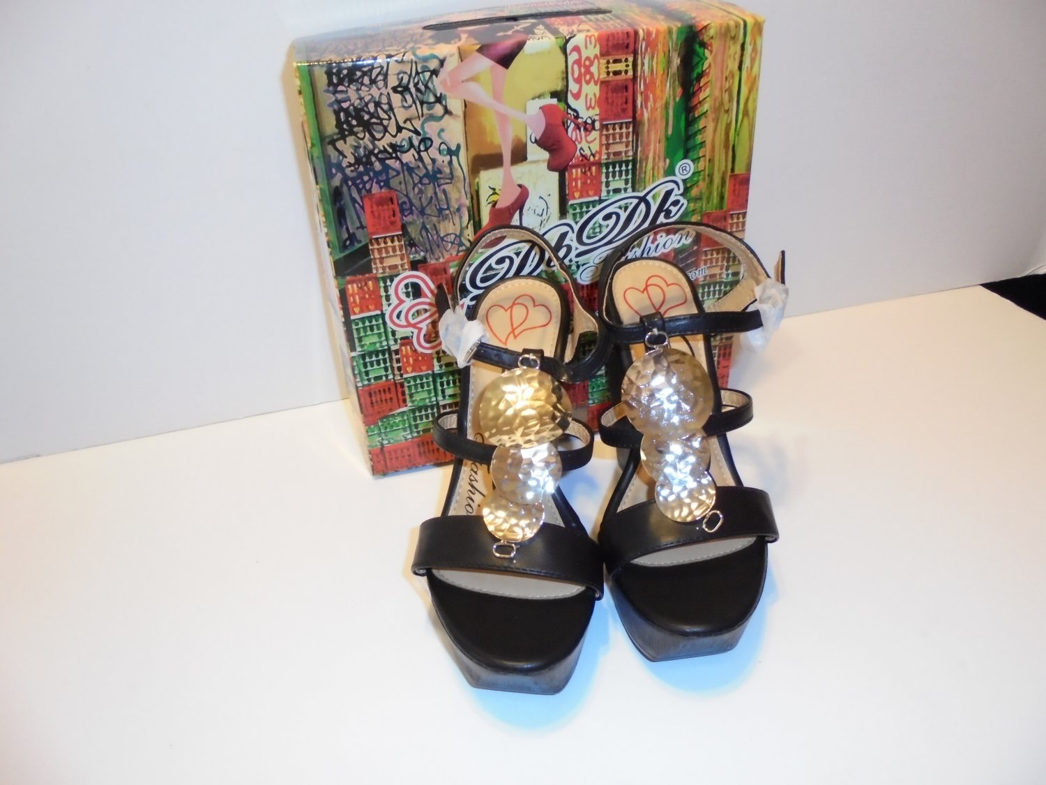 DBDK Black Heels new size 7