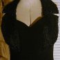Gorgeous New Black Beaded Alyce Designs Gown  Sz 6