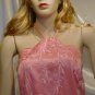 684 Gorgeous Coral Formal Gown Halter Cruise Prom MOB Party Bridesmaid Dance Dinnner Formal  NEW 20W
