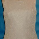 Lovely New Mob Bridesmaid Cruise Formal Gold/Ivory Sz12 #570