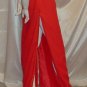 Hot Low Back RED RED RED Gown Formal Panoply NEW 9/10 #529