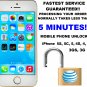 FACTORY UNLOCK Code Service for AT&T iPhone 5S 5C 5 4S 4 3GS 3G **FAST**