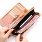 Long Design Genuine Leather Purse for women with vintage quality
