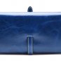 Genuine oiled leather cowhide fashion wallet / purse with multiple card holders