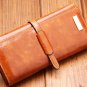 Genuine oiled leather cowhide fashion wallet / purse with multiple card holders