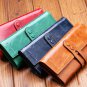 Oil Waxed Cowhide Wallet / Clutch Bag for Women Design with Multi-card Wallet holder Leather Genuine
