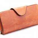 Handmade leather purse for women with mobile phone compartment (iPhone, Samsung S4, Samsung S5)