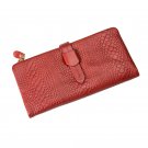 European and American style genuine leather vintage oil wax leather wallet / purse for women