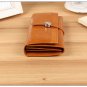 Genuine leather Korean version, buckle wallet / purse for women