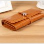 Genuine leather Korean version, buckle wallet / purse for women