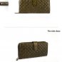 Vintage genuine leather ladies / womenâs purse / wallet with long design