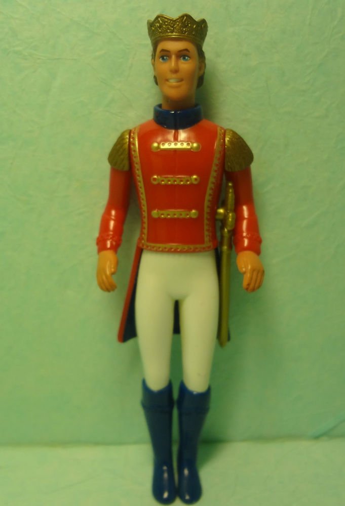 Barbie Nutcracker 2001 McDonalds Mattel Prince Eric Toy Figure Cake Topper