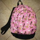 Backpack Pink Horse Girls Wildkin Pockets Used