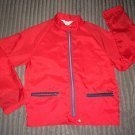 1950s Red Surfer Nylon DRIZZLER   JACKET WINDBREAKER Japan Size S