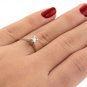 0.11ct Diamond Solitaire Engagement Ring
