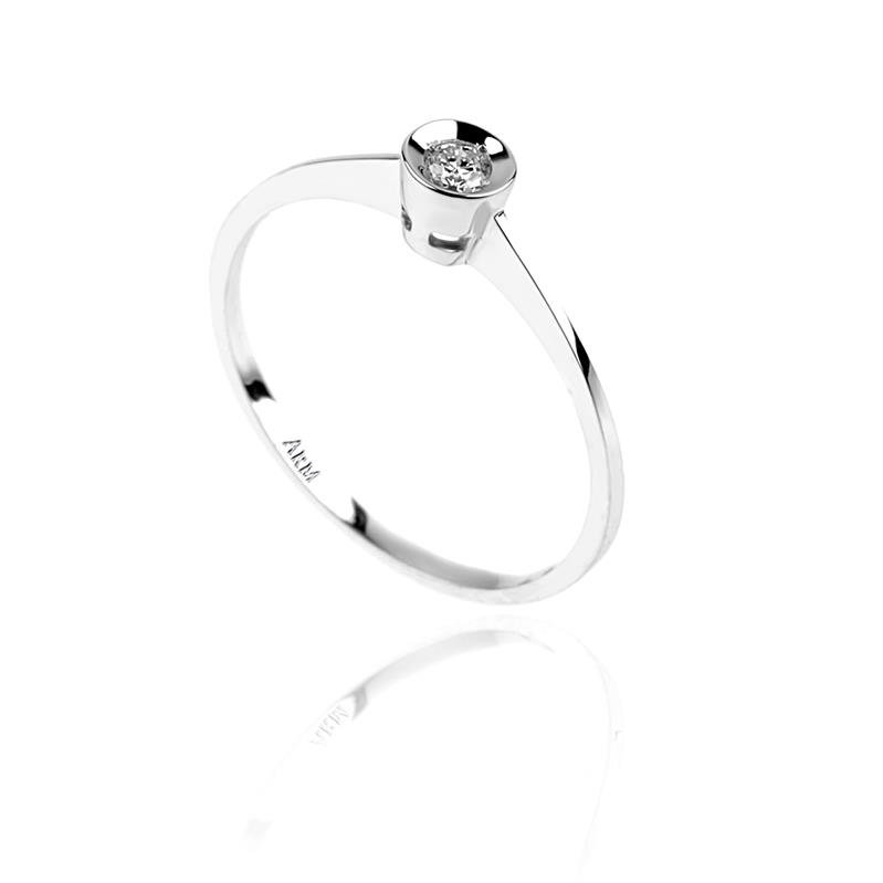 0.06ct Diamond Solitaire Engagement Ring