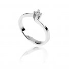 0.08ct Diamond Solitaire Engagement Ring