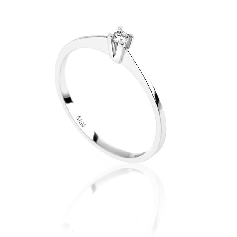 0.05ct Diamond Solitaire Engagement Ring
