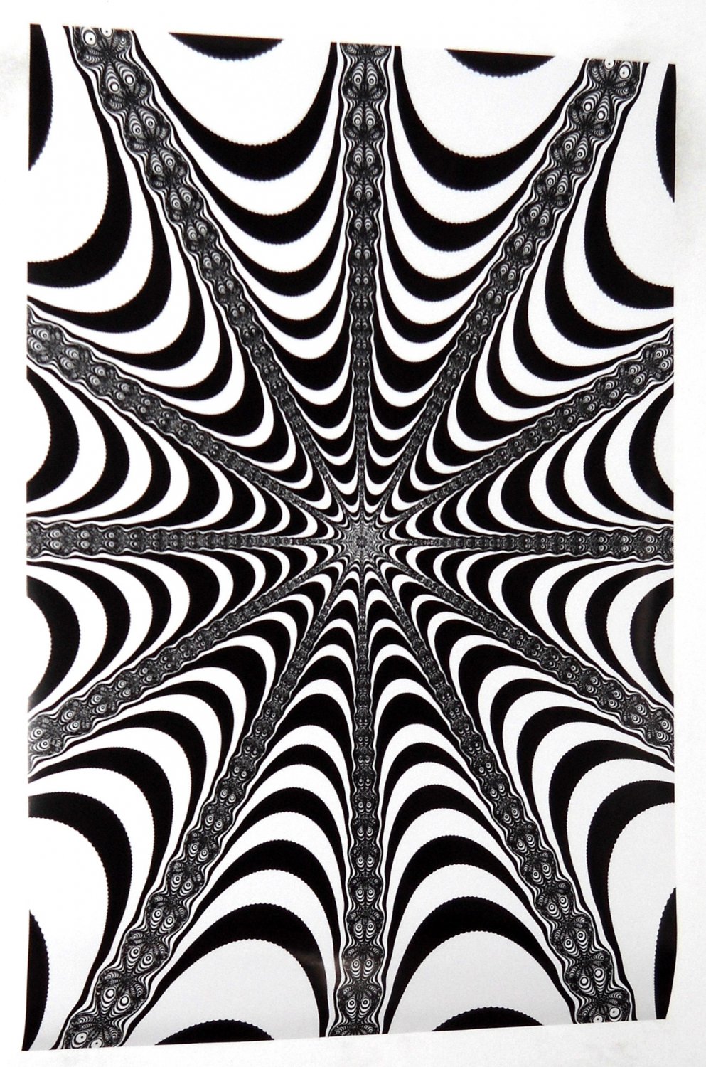 HYPNOTIC POSTER PSYCHODELIC 23.5 BY 33.5 INCHES