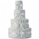 4 Tier Decorate It Yourself Babyshower Diaper Cake