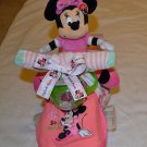 Minnie Mouse Motorcycle Diaper Cake with Plush Toy