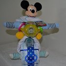 Mickey Mouse Motorcycle Diaper Cake with Plush Toy