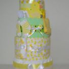 4 Tier Baby Shower Diaper Cake - Rubber Duck, Yellow Ducky (Any Theme / Color)