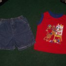 Cute Boys Shorts Outfit Size 4T