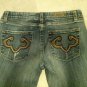 Express Jeans Size 2 Boot Cut ReRock Womens Low Rise Fit Dark Wash Sz 2