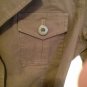 Talbots Jacket Size 4 Blazer Sz 4 Brown Women Coat Blend Button Tie Petites NEW