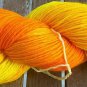 Hand Dyed Yarn - Fresh Oranges & Lemons - Merino Wool, Fingering Yarn 100gr