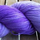 Hand Dyed Yarn - Lavender - Merino Wool, Fingering Yarn 100gr