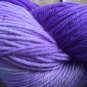 Hand Dyed Yarn - Lavender - Merino Wool, Fingering Yarn 100gr