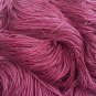 Hand Dyed Yarn - Cherry Red #2 - Baby Alpaca/Silk - Fingering Yarn 100gr
