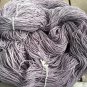Hand Dyed Yarn - Silver Grey - Merino & Mulberry Silk - Fingering 100gr