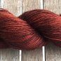 Hand Dyed Yarn - Copper - Bluefaced Leicester Wool - Fingering Yarn 100gr