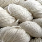 Natural White Yarn - Cashmere/Mulberry Silk - Fingering Yarn 50gr