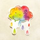 Rainbow Sticker. Kawaii Rainbow Sticker. Laptop Sticker. Waterproof Sticker. Skateboard Sticker