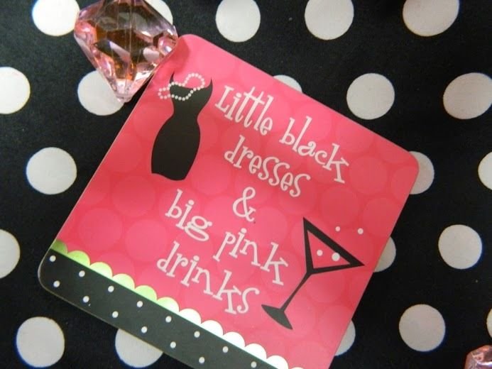Little Black Dress Coaster