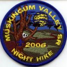 Boy Scout Patch Muskingum Valley SR Night Hike 2006