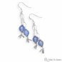Blue Fire Agate Earrings