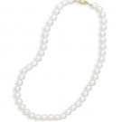 18" 7.5-8mm Grade A Cultured Akoya Pearls