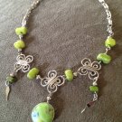 Green Marble Anklet