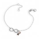 7 + 1" Handmade Infinity Bracelet